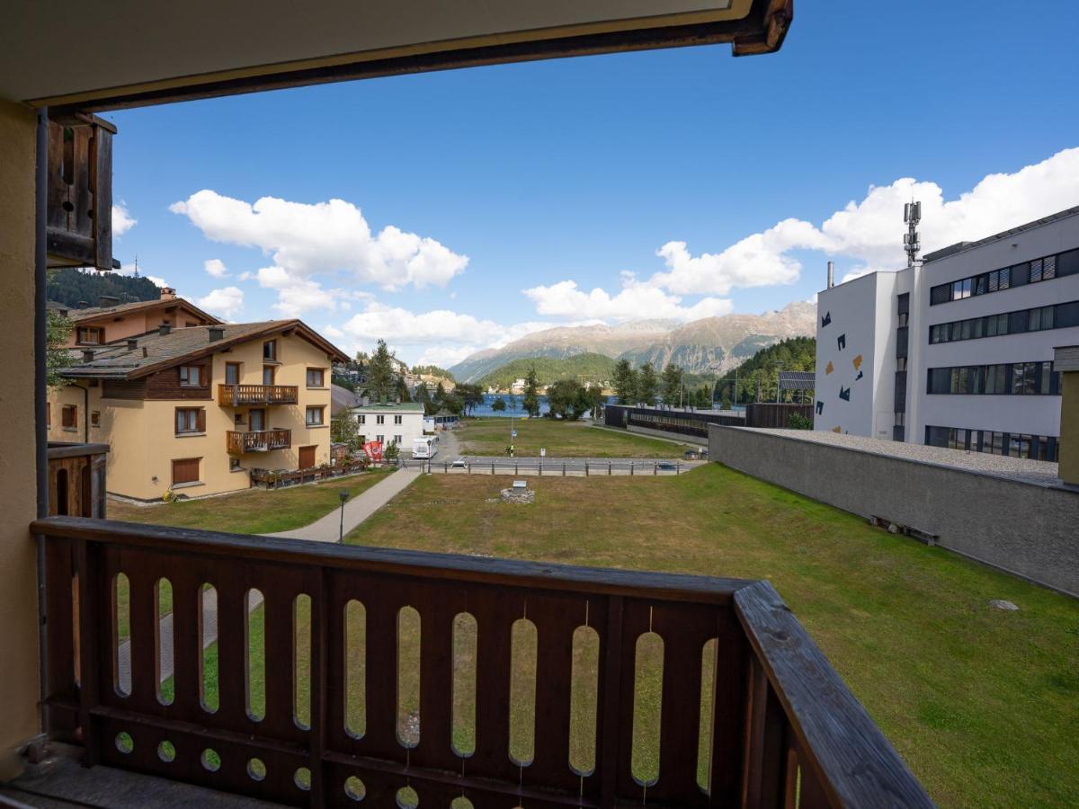 Apartment Chesa Ludains 8 Saint-Moritz Extérieur photo